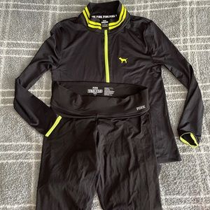 PINK ULTIMATE YOGA OUTFIT (top/bottom)